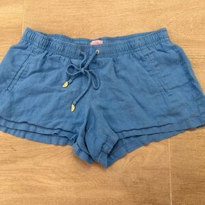 Lilly Pulitzer Light Blue linen Shorts